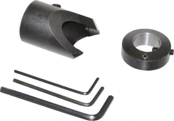 Vernon 1" Cutter Dia, 11/16" Drill Compatibility, 3/8" Collar Thickness, Adjustable Depth Drill Countersink - CCH-CCH6870