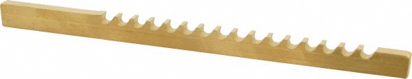 Dumont Minute Man Keyway Broach: Style B, High Speed Steel, 1/8" Wide - 22305