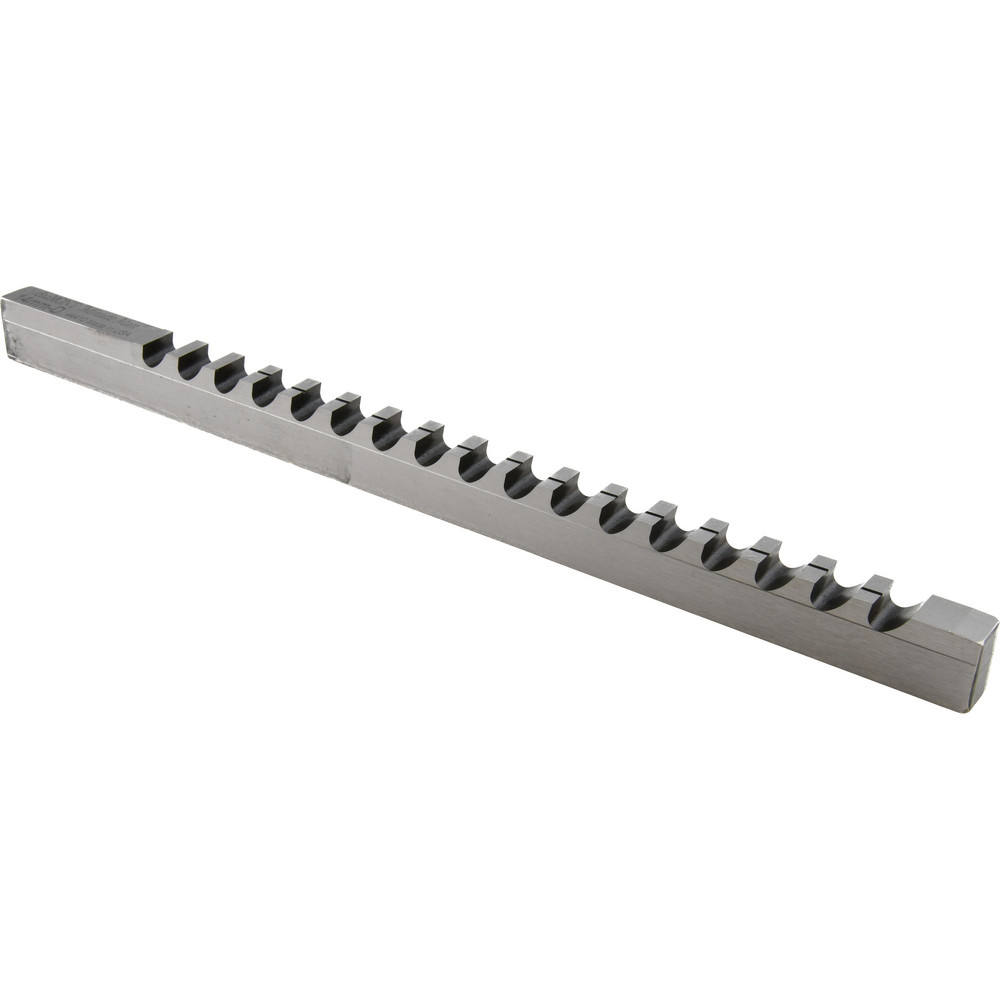 Value Collection Keyway Broach: Style D, High Speed Steel, 7/16" Wide - 395-1332