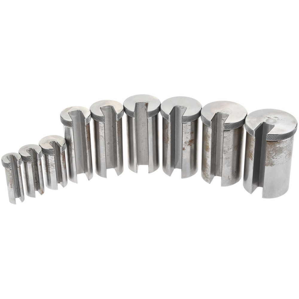Dumont Minute Man 12 Piece, 1/8 to 1/4" Keyway Width, Style B & C Keyway Broach Set - 11112