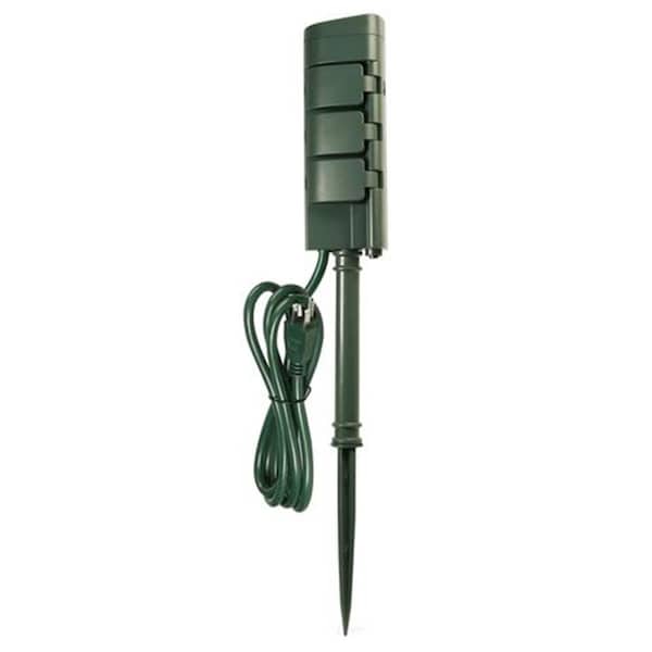 Feit Electric Feit Electric 3003956 Outlet Stake with Wi-Fi for Outdoor; Green - 3003956