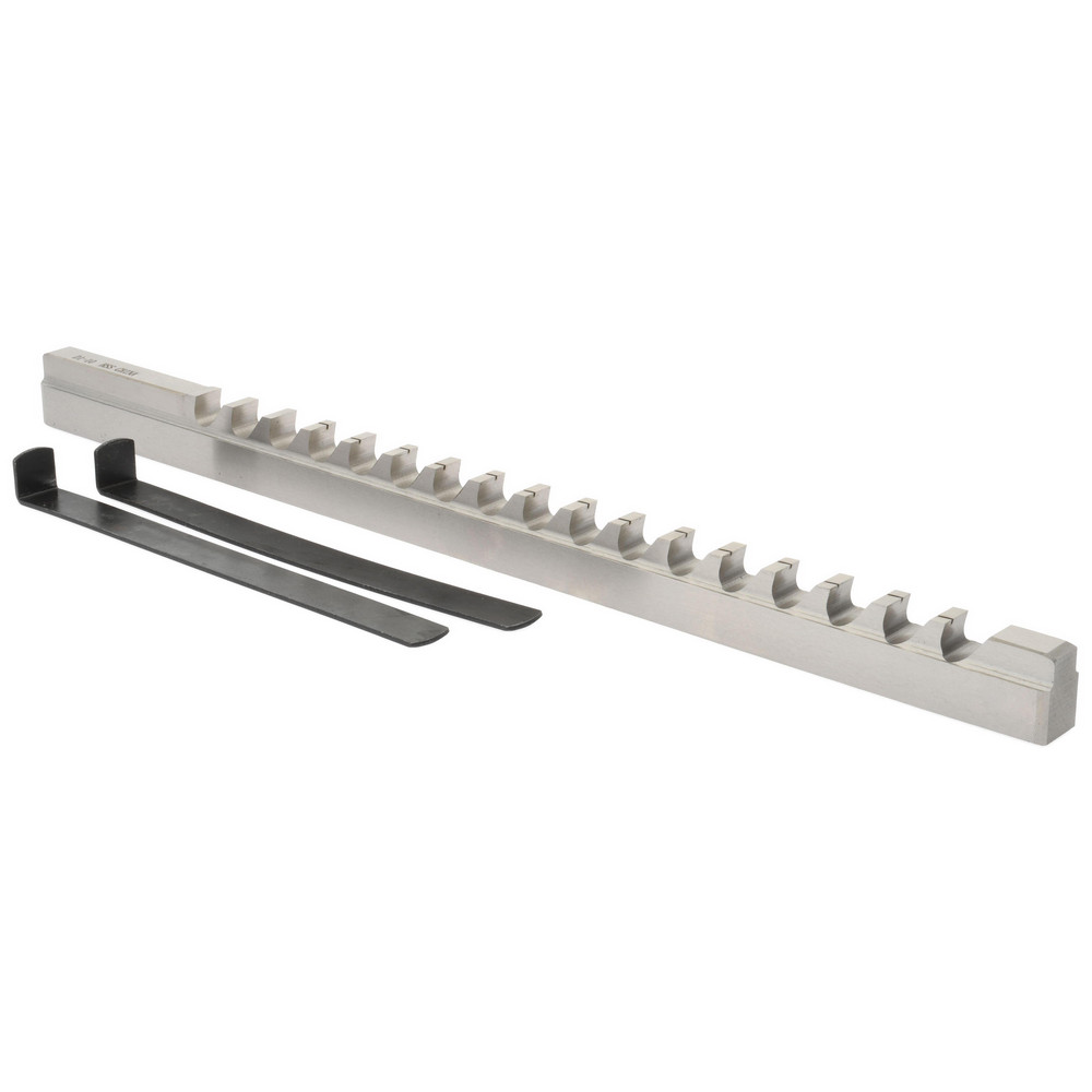Dumont Minute Man 10 Piece, 16 to 18mm Keyway Width, Style E Keyway Broach Set - 44500