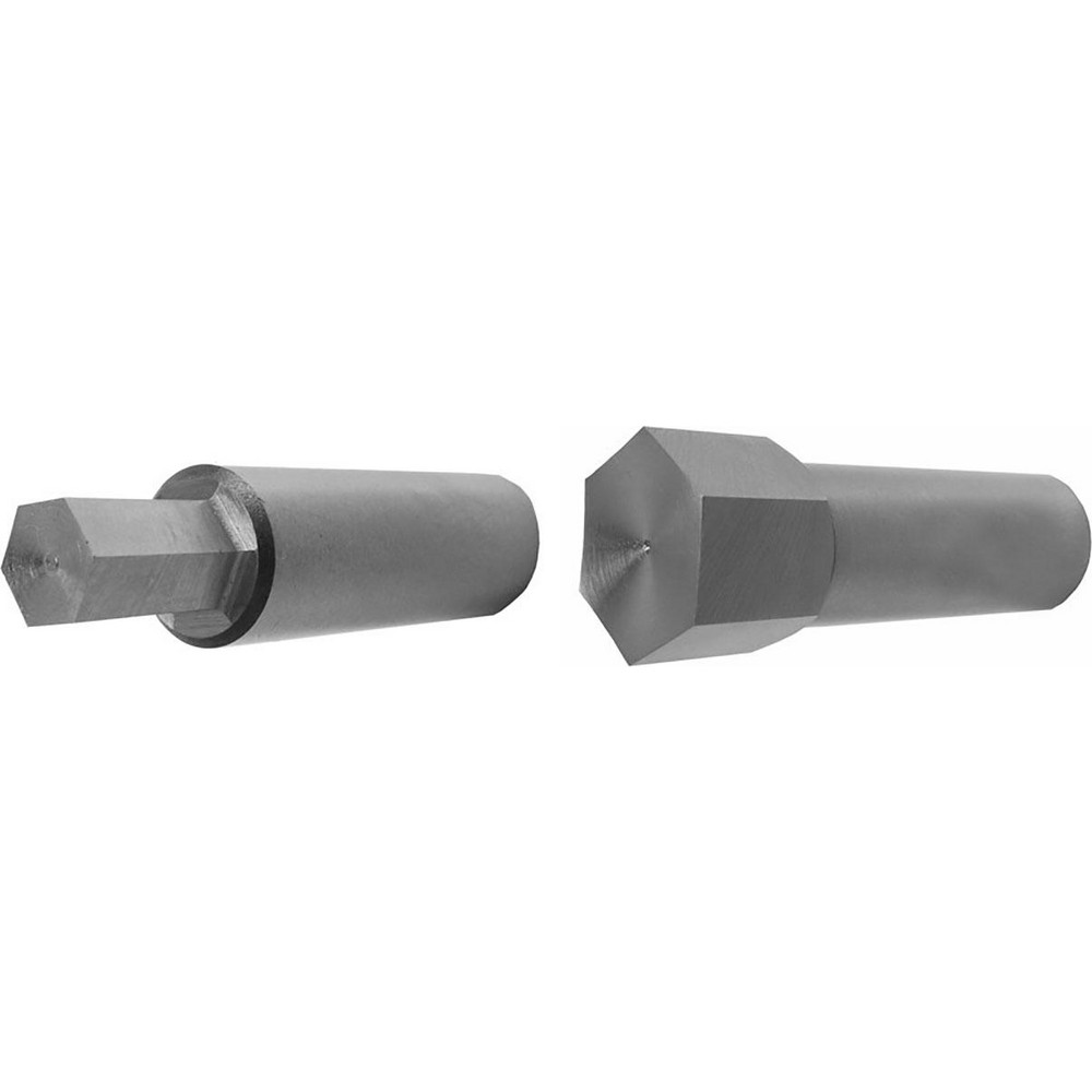 Somma Tool Co. Hexagon Broaches: 4.00, High-Speed Steel, Bright/Uncoated, Uncoated - HX2-4.0-F