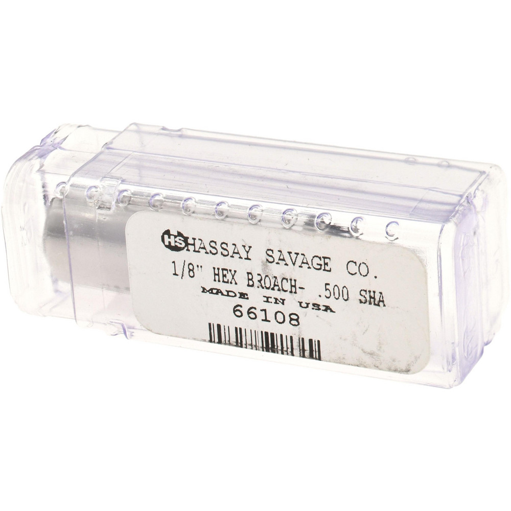 Hassay-Savage 1/8" Hexagon Rotary Broach - 66108