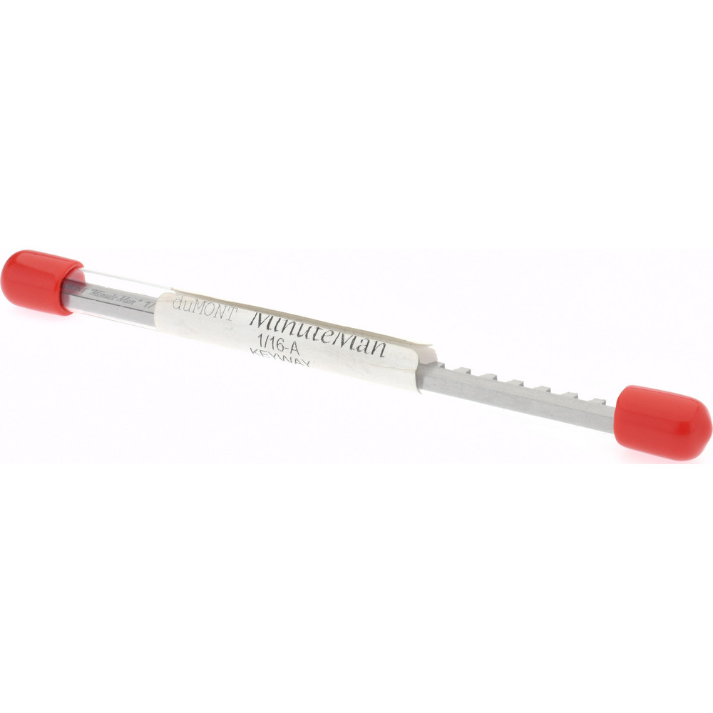 Dumont Minute Man Keyway Broach: Style A, High Speed Steel, 1/16" Wide - 22201