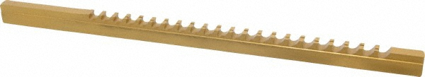Dumont Minute Man Keyway Broach: Style C, High Speed Steel, 5/16" Wide - 22310