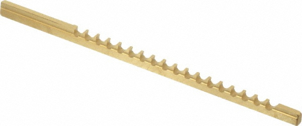 Dumont Minute Man Keyway Broach: Style A, High Speed Steel, 3/32" Wide - 22302