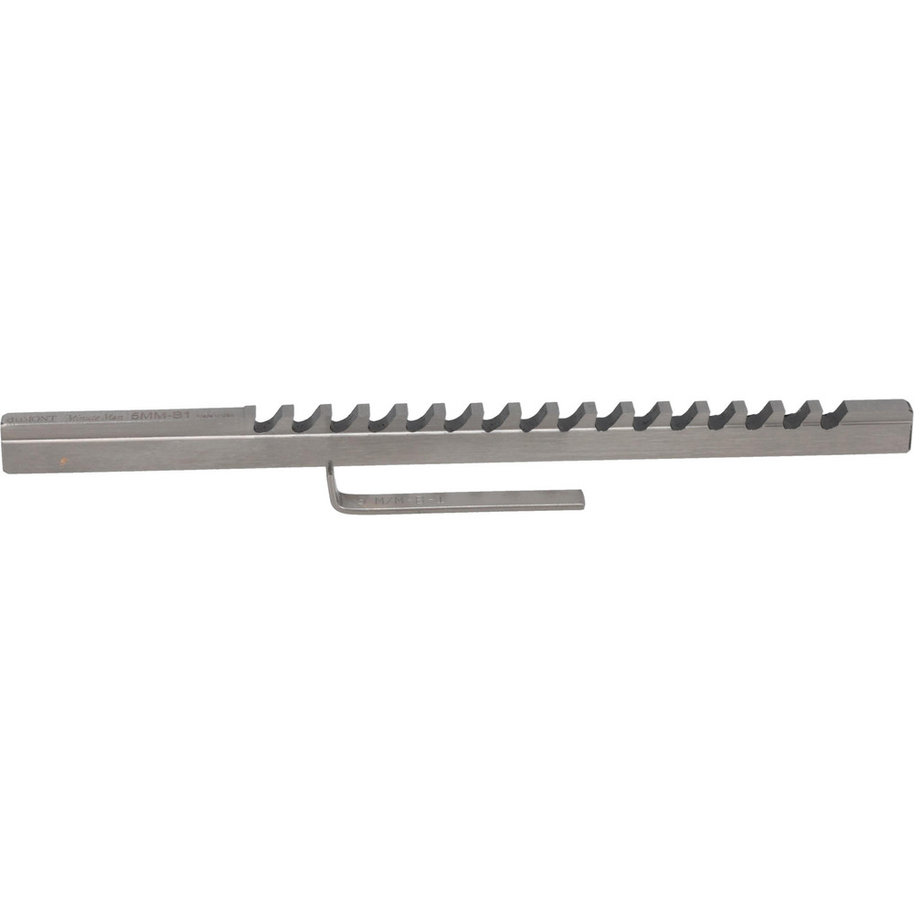 Dumont Minute Man 5/8 to 3/4" Keyway Width, Style E Keyway Broach Set - 11133