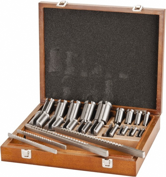 Dumont Minute Man 5/8 to 3/4" Keyway Width, Style E Keyway Broach Set - 11133