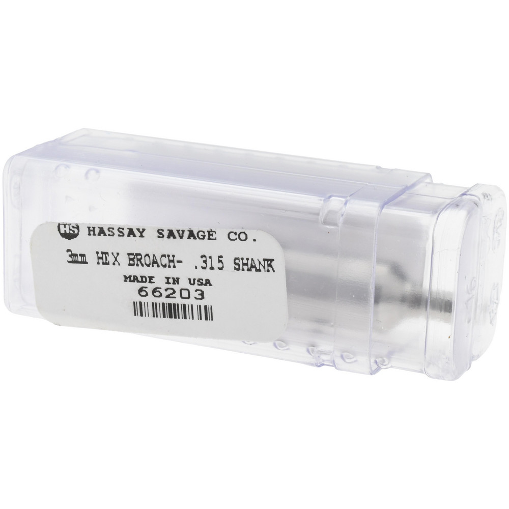 Hassay-Savage 3mm Hexagon Rotary Broach - 66203