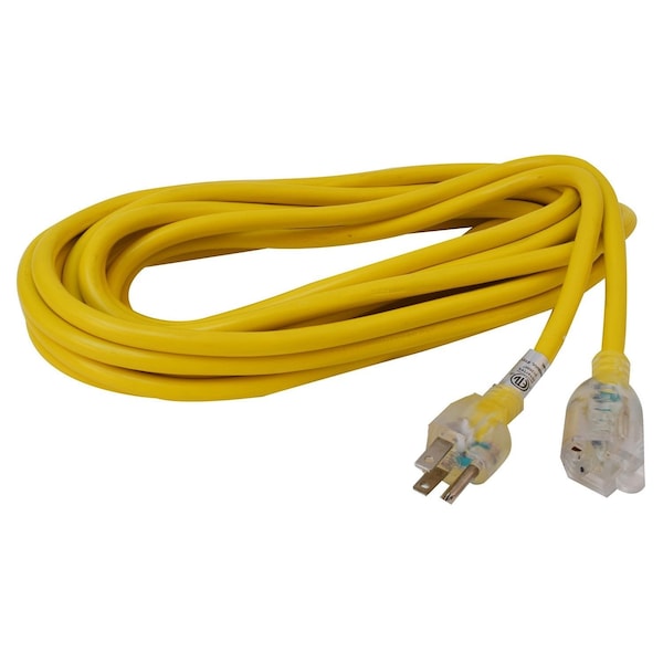 Valterra Extension Cord, 14 AWG, 14/3, 25 ft - A10-2514E