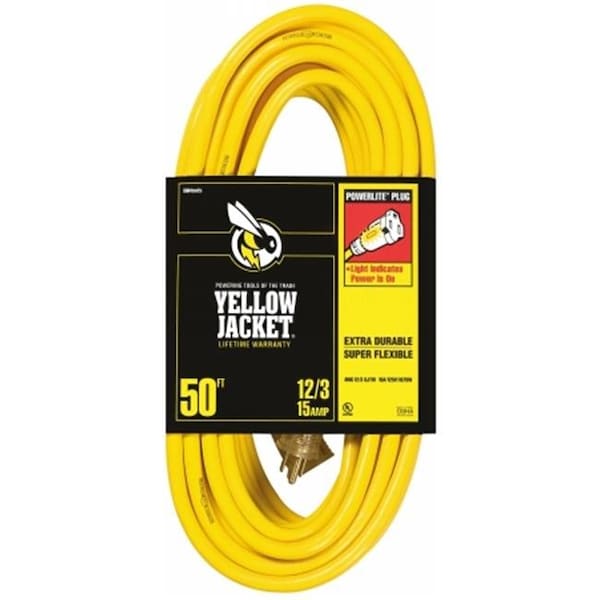Southwire Extension Cord, 12 AWG, 12/3, 50 ft - 2884