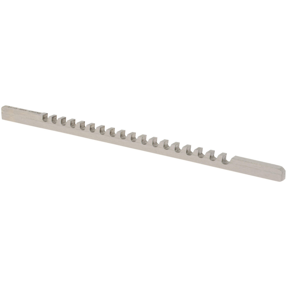 Value Collection Keyway Broach: Style A, High Speed Steel, 1/16" Wide - 395-1004