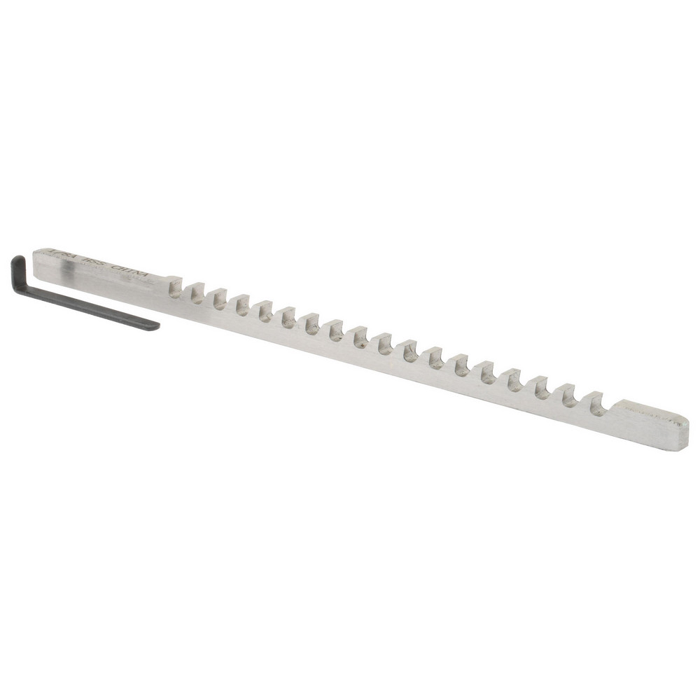 Value Collection Keyway Broach: Style C, High Speed Steel, 5 mm Wide - 395-2212