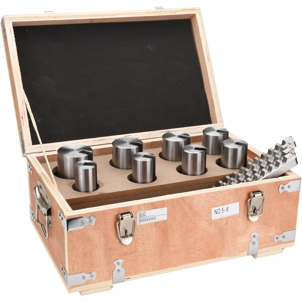 Value Collection 22 Piece, 5/16 to 1/2" Keyway Width, Style D Keyway Broach Set - 1395-0323