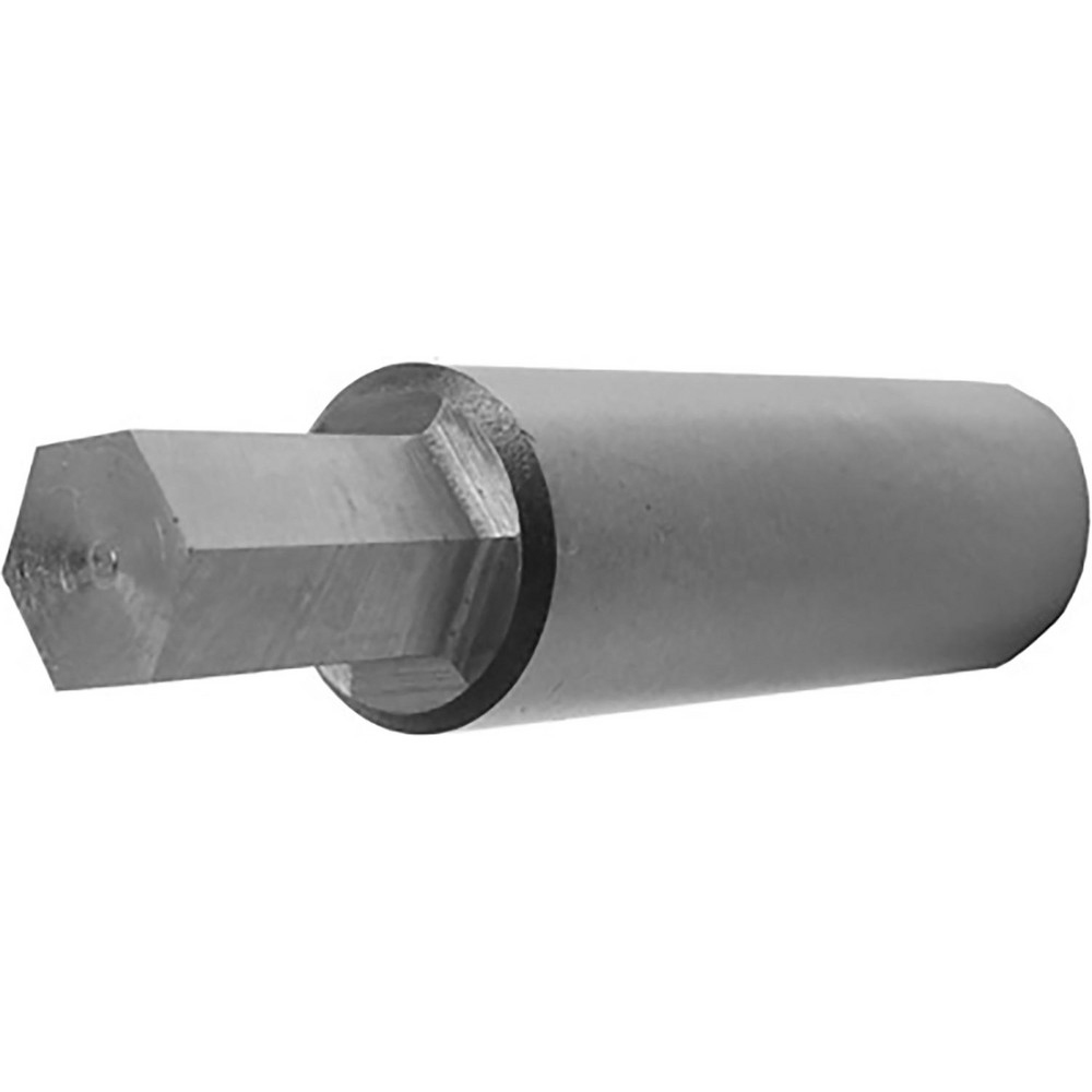 Somma Tool Co. Hexagon Broaches: 0.1250, High-Speed Steel, Bright/Uncoated, Uncoated - HXSW-1/8-F