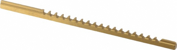 Dumont Minute Man Keyway Broach: Style A, High Speed Steel, 1/16" Wide - 22301