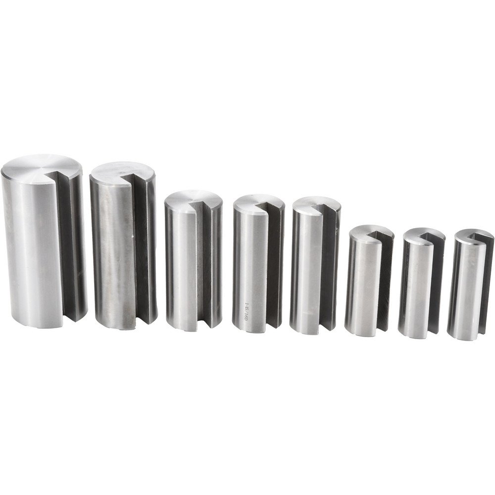 Value Collection 22 Piece, 5/16 to 1/2" Keyway Width, Style D Keyway Broach Set - 1395-0322