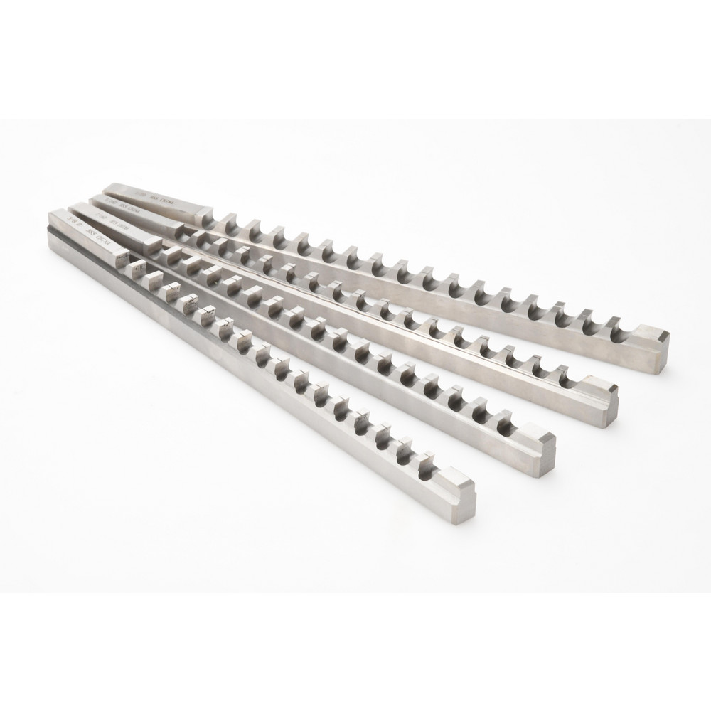 Value Collection 22 Piece, 5/16 to 1/2" Keyway Width, Style D Keyway Broach Set - 1395-0322