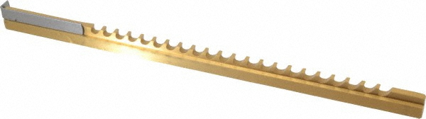 Dumont Minute Man One-Pass Keyway Broach: Style C, 3/16" Wide - 55503