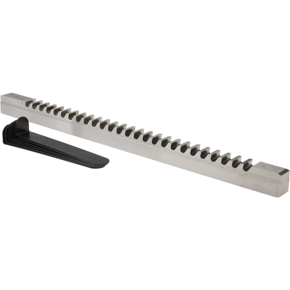 Value Collection 17 Piece, 5/8 to 3/4" Keyway Width, Style E Keyway Broach Set - 1395-0218