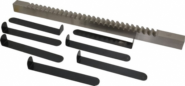 Value Collection Keyway Broach: Style F-1, High Speed Steel, 25 mm Wide - 395-2564