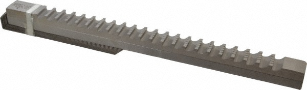 Value Collection Keyway Broach: Style F-1, High Speed Steel, 25 mm Wide - 395-2564