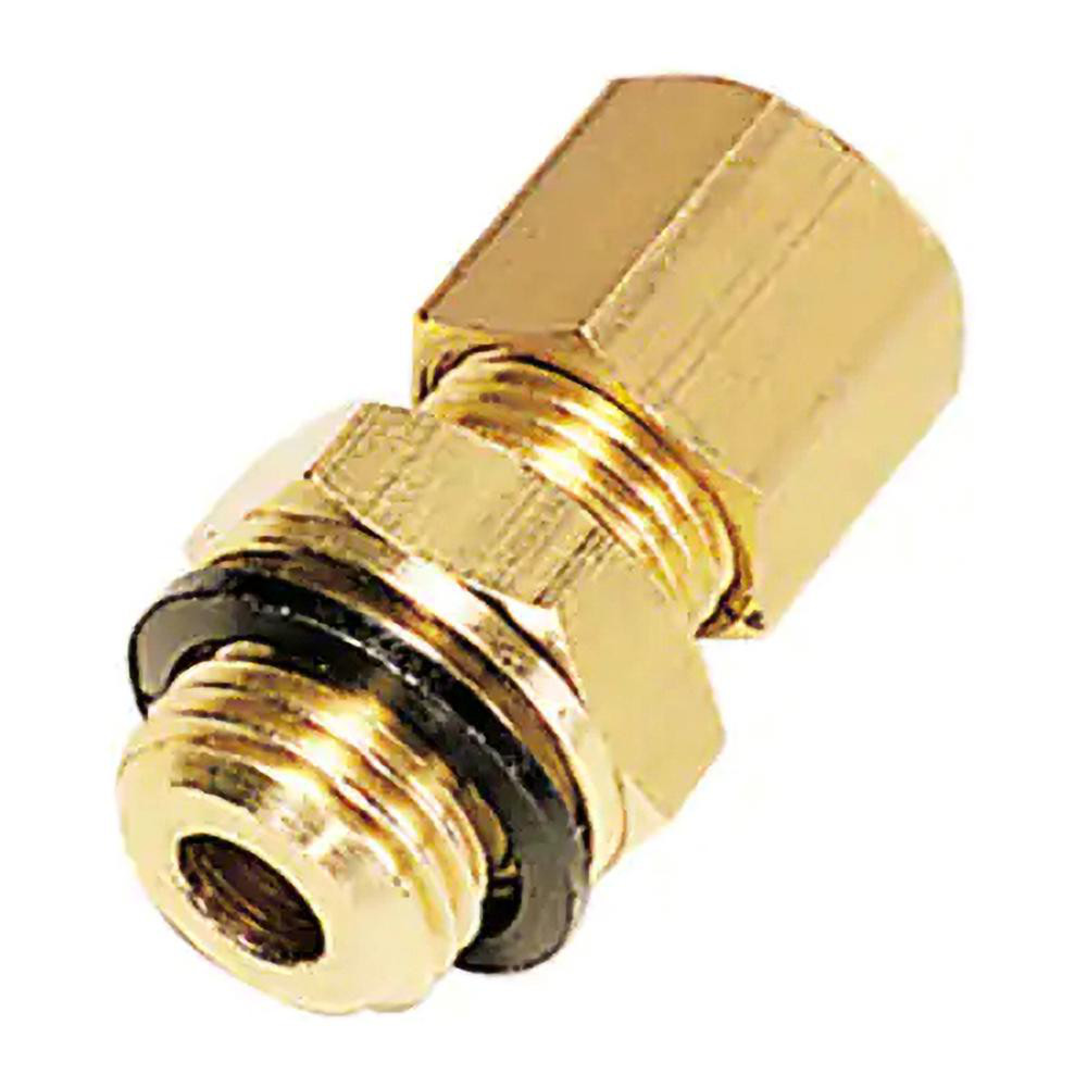 Legris Compression Tube Connector: 4 mm Tube OD, Compression x MBSPP - 0101 04 10