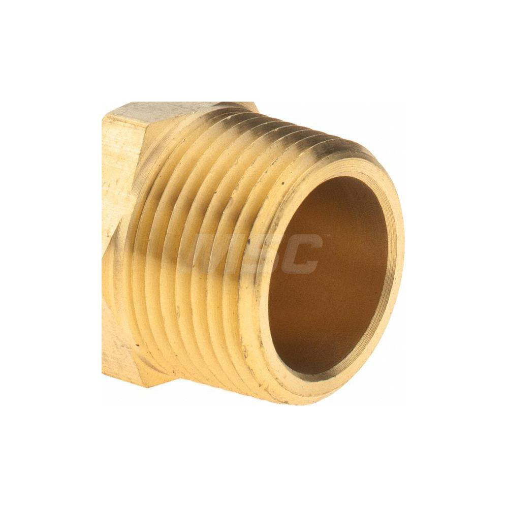 Value Collection Barbed Hose Fitting: 3/4" x 1/2" ID Hose, Male Connector - 2750005440