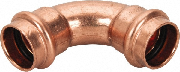 Merit Brass Brass Pipe Nipple: Threaded on Both Ends, 6" OAL, 1-1/4" NPT - 2120-600