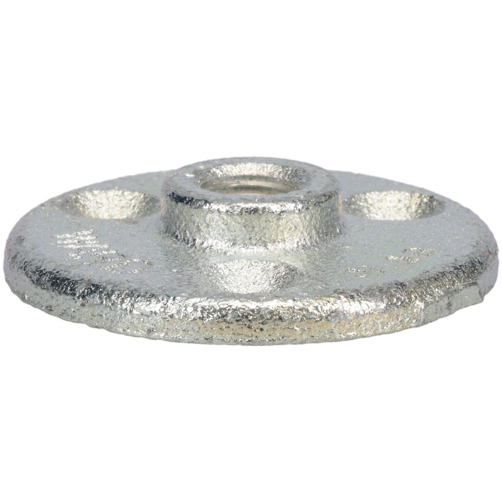 Anvil 1/2" Pipe, 3" OD, 5/8" Hub Length, Black Floor Pipe Flange - 0310105002