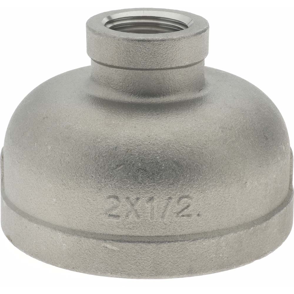 Merit Brass Pipe Reducer: 2 x 1", 316 Stainless Steel - K612-3216