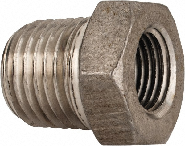 Merit Brass Pipe Bushing: 3/4 x 1/4", 304 Stainless Steel - K414-1204