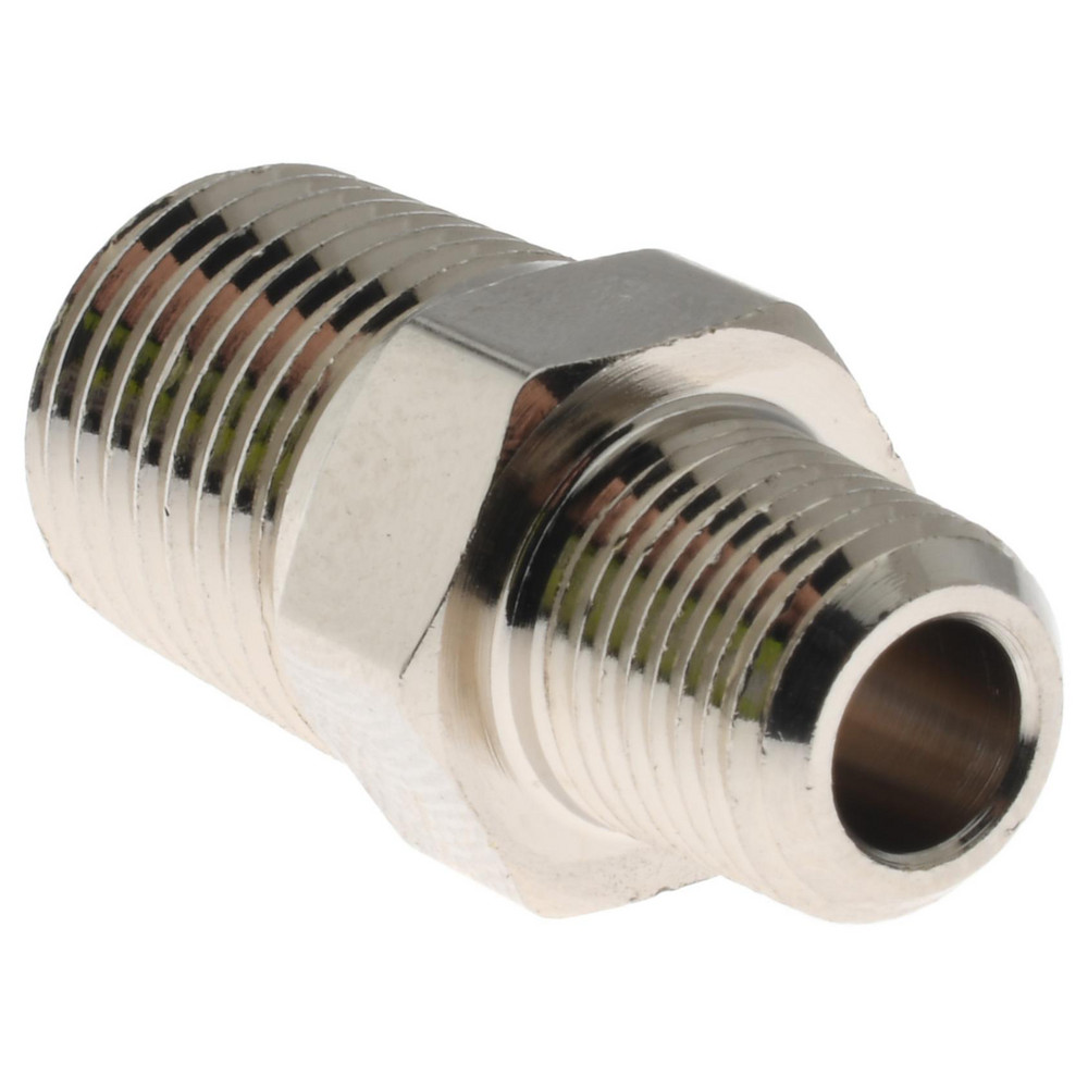 USA Industrials Pipe Reducing Adapter: 1/4 x 1/8", Stainless Steel - ZUSA-PF-9023