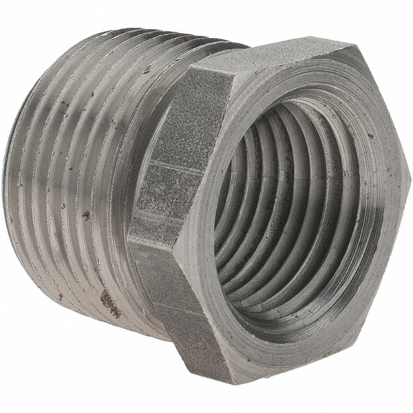 Value Collection Black Pipe Nipple: 3/8" Dia x 1-1/2" Long, Schedule 80 - MSCXNB03015