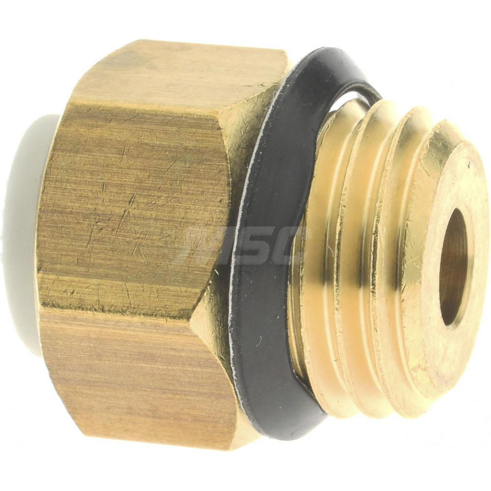 SMC PNEUMATICS Push-to-Connect Push-to-Connect Fitting: Connector, Universal, 6.00 mm OD - KQ2H06-U02A