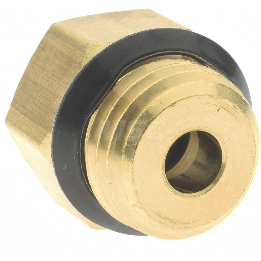 SMC PNEUMATICS Push-to-Connect Push-to-Connect Fitting: Connector, Universal, 6.00 mm OD - KQ2H06-U02A