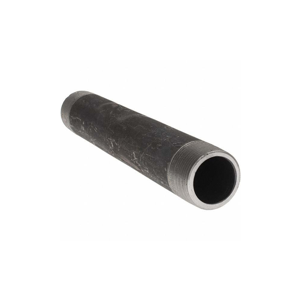 Value Collection Black Pipe Nipple: 1-1/4" Dia x 10" Long, Schedule 80 - BD--13688-8