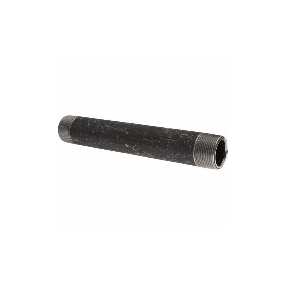 Value Collection Black Pipe Nipple: 1-1/4" Dia x 10" Long, Schedule 80 - BD--13688-8
