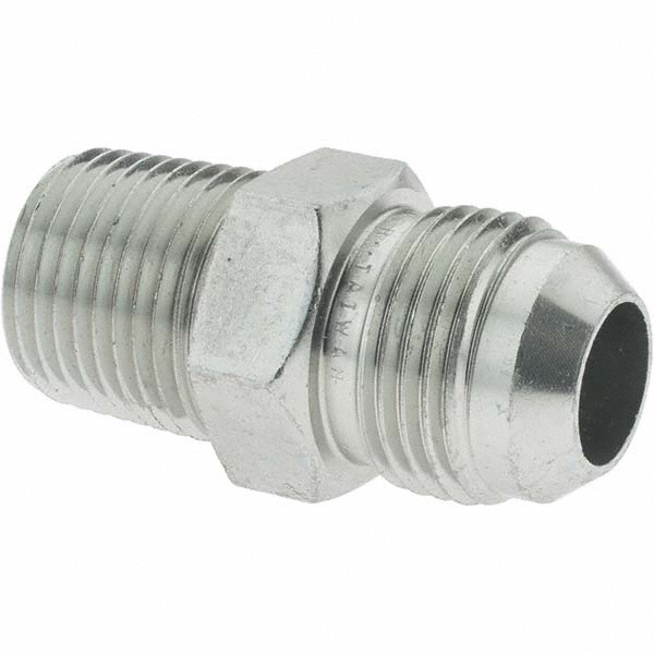 Parker Steel Flared Tube 5/8" OD, 1/2-14 Thread, 37 deg Flared Angle - 10 FTX-S