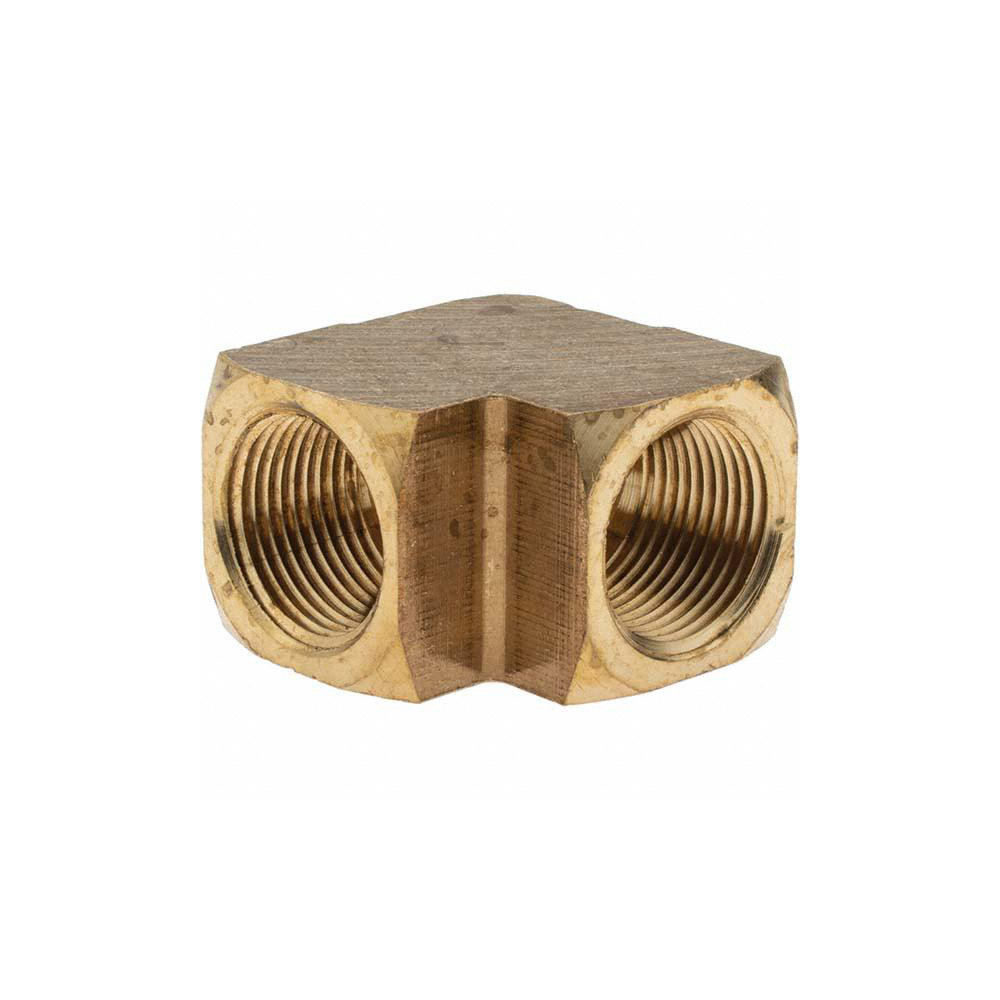 Value Collection Brass Pipe 90 ° Elbow: 3/4 x 3/4" Fitting, FNPT x FNPT - -10845-1