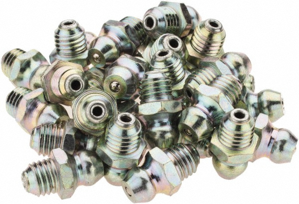 Norgren Push-to-Connect Tube x Metric Thread Fitting: 90 deg Swivel Elbow Adapter, M5x0.8 Thread, 6.00 mm OD - 102470605