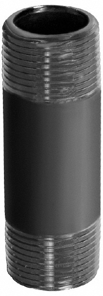 Value Collection Stainless Steel Pipe Nipple: 1-1/4" Pipe, Grade 316 & 316L - 6BN11/4*3