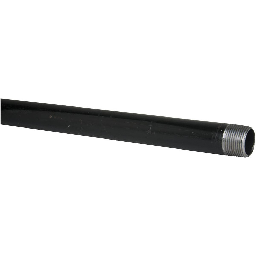B&K Mueller Black Pipe Nipple: 1" Dia x 72" Long, Schedule 40 - 585-720HC