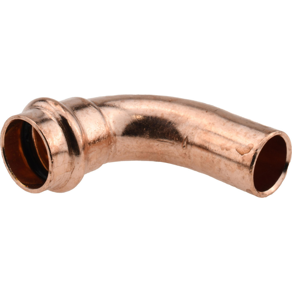 NIBCO Wrot Copper Pipe 45 ° Elbow: 3/4" Fitting, FTG x P, Press Fitting, Lead Free - 9046300PC