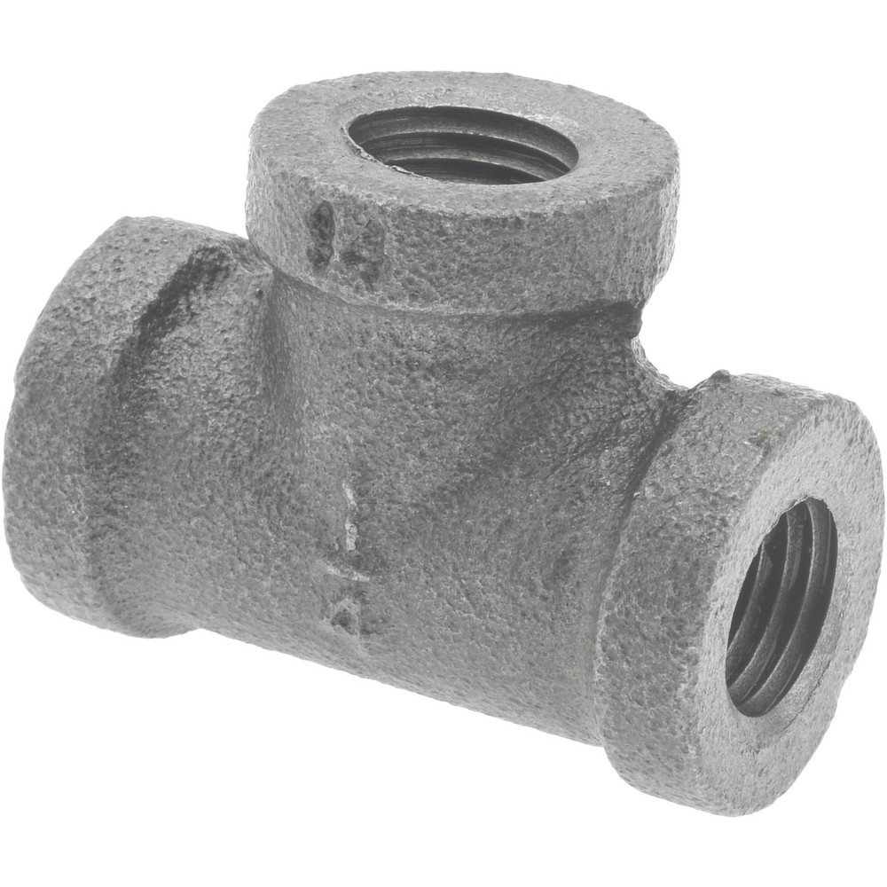 Value Collection Black Pipe Fittings: Tee, 1/4", Threaded, Malleable Iron - MDB130 8-5
