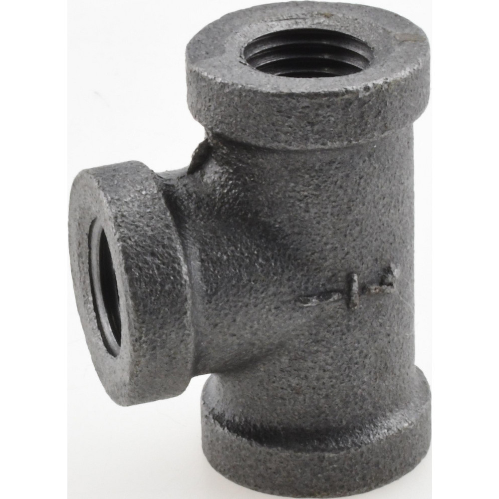 Value Collection Black Pipe Fittings: Tee, 1/4", Threaded, Malleable Iron - MDB130 8-5
