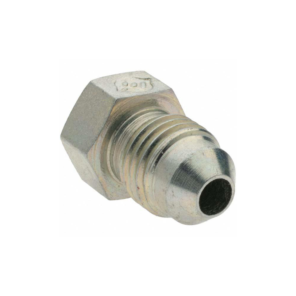 Brennan Steel Flared Tube Plug: 1/4" OD, 37 deg Flared Angle - 10450