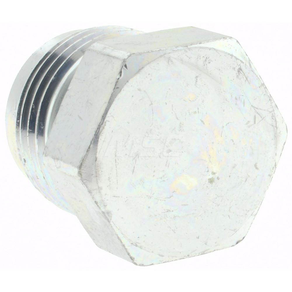 Parker Steel Flared Tube Plug: 3/4" OD, 37 deg Flared Angle - BDKP809730