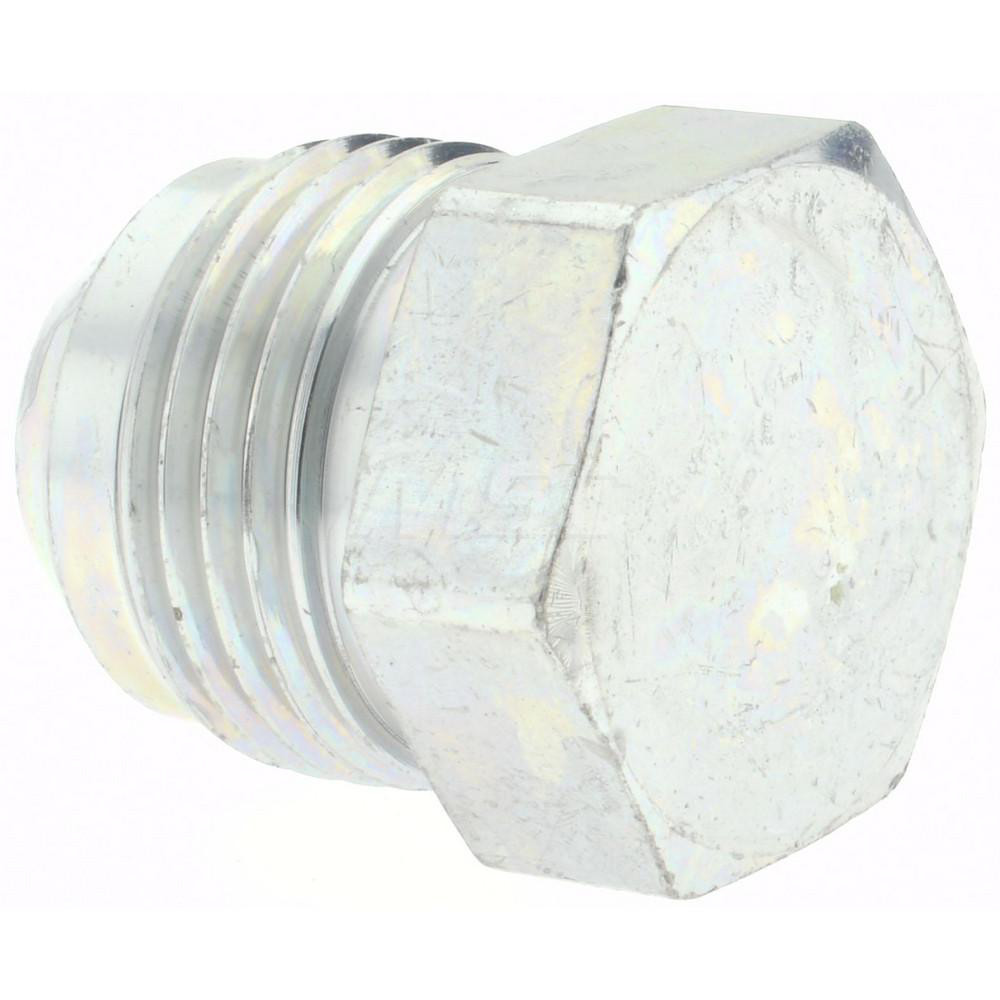 Parker Steel Flared Tube Plug: 3/4" OD, 37 deg Flared Angle - BDKP809730